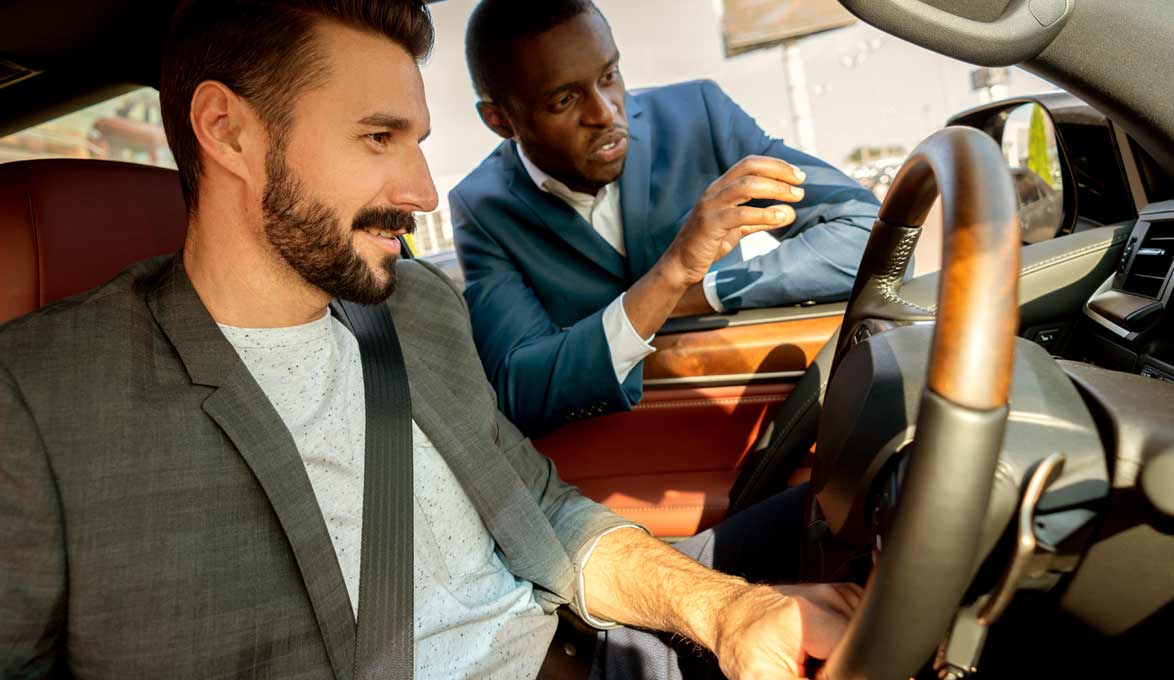 Trading in or selling a car